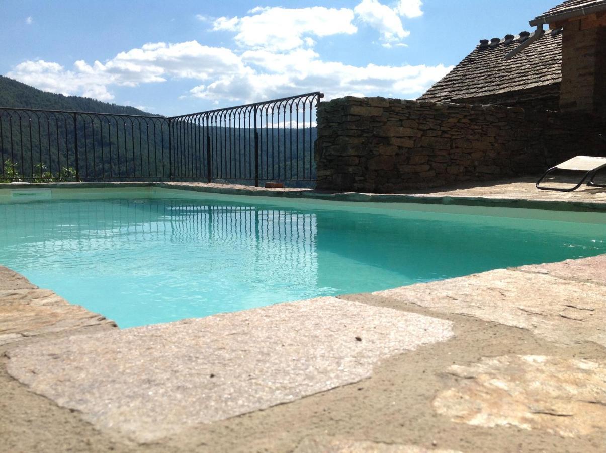 Maison De Charme En Ardeche Du Sud Avec Piscine ボーモン エクステリア 写真
